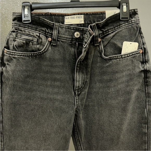 ❤️🔥FIRM PRICE❤️🔥 Free people We the free Xena Slim Straight Jeans - Picture 4 of 12